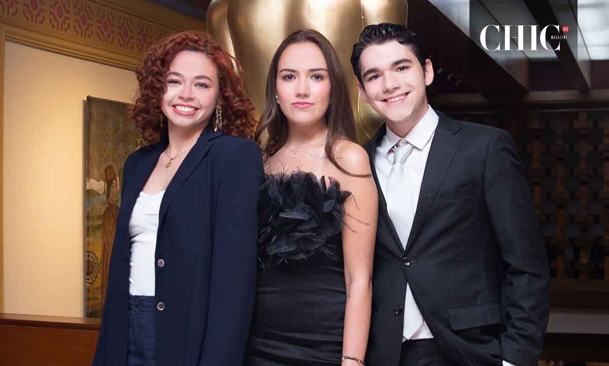 Regina Exome, Andrea Antón y Ricardo Bulle