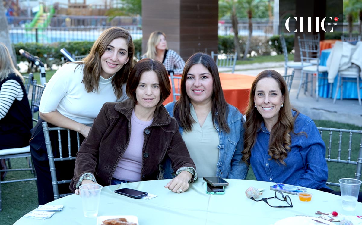 Cristy, Mayte, Erika y Paulina