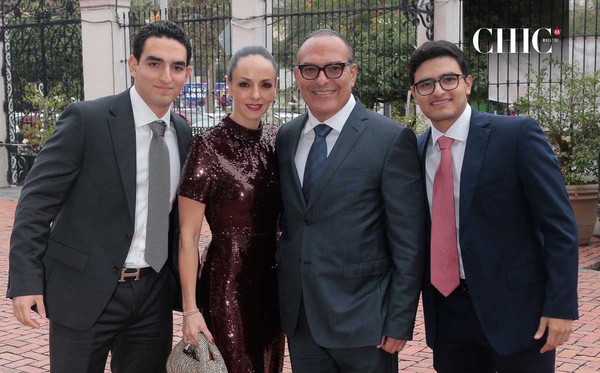 Héctor Villarreal, Martha Villarreal, Héctor Villarreal y Diego Villarreal