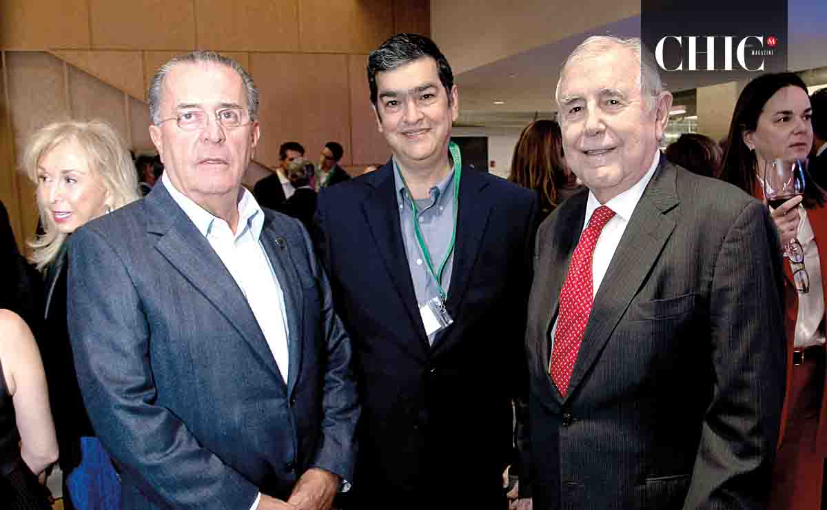 Eugenio Garza, Alfonso Benavides y Eugenio Clariond / Fotos: Roberto Alvarado
