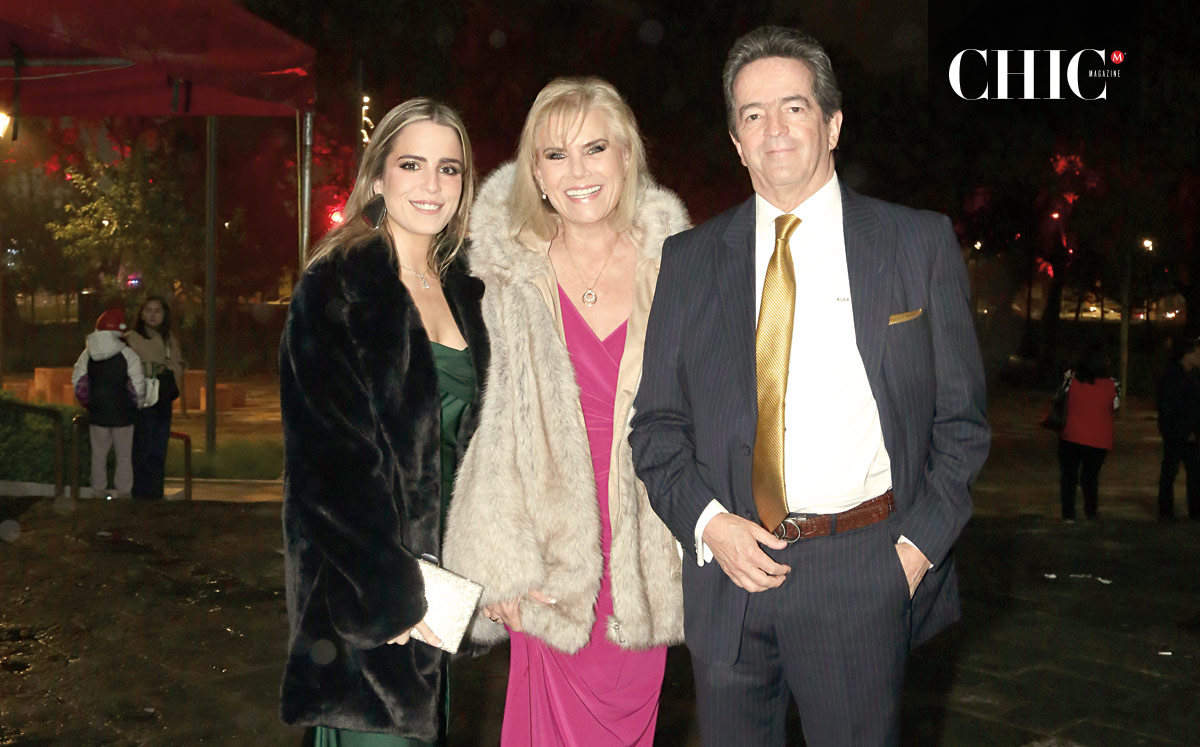 Fernanda Fabrega, Cristina Fabrega y Alfredo Fabrega