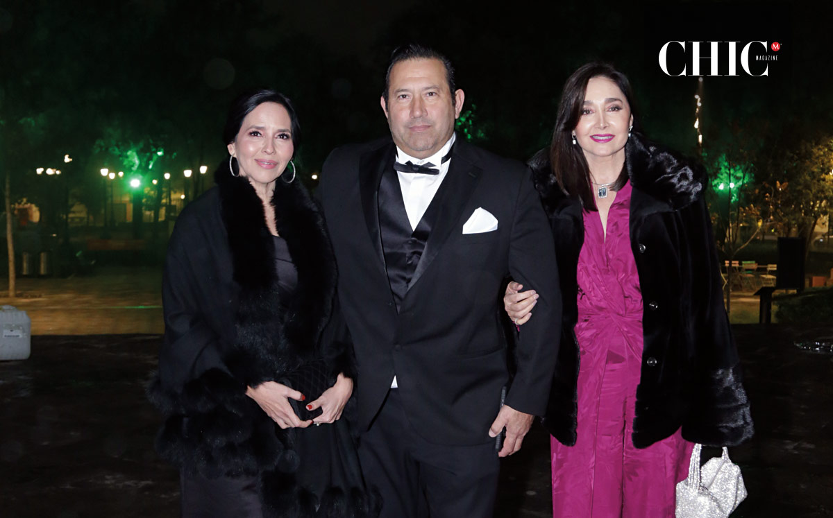 Mónica Padilla, Francisco Gallegos y Marcia Roca de Meyer