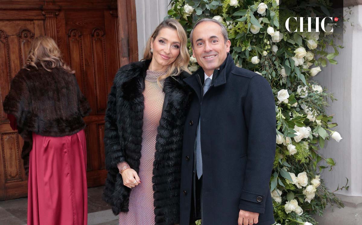 Vero Rodríguez de Clariond y Federico Clariond