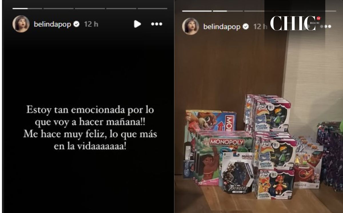 Estos son los juguetes que regalará la estrella (Instagram)