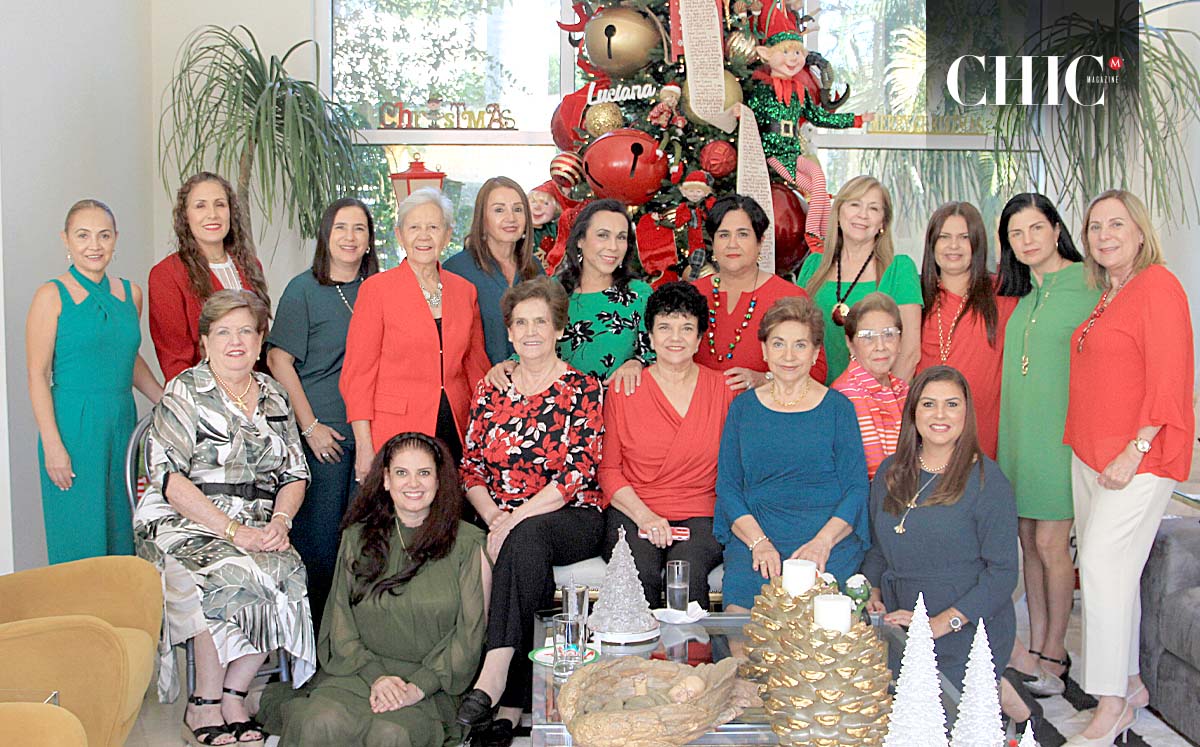 El momento más especial fue cuando realizaron un intercambio de regalos entre las asistentes
