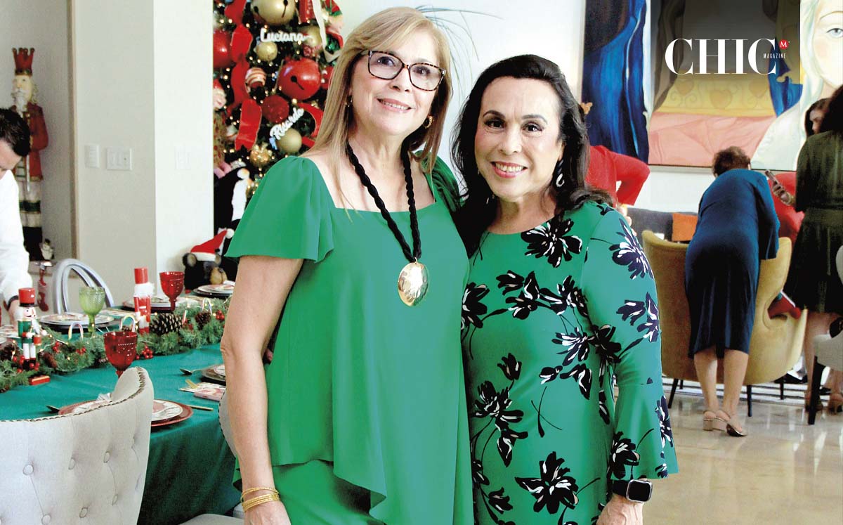 PATRICIA COLLINS Y LETICIA NAVARRO nos regalaron sus mejores sonrisas en la posada
