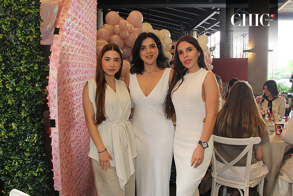 Mariana Rivera, Paula Milagros y Verónica Cobián.