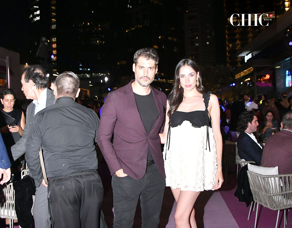 Erick Sandoval y Karina Alberu