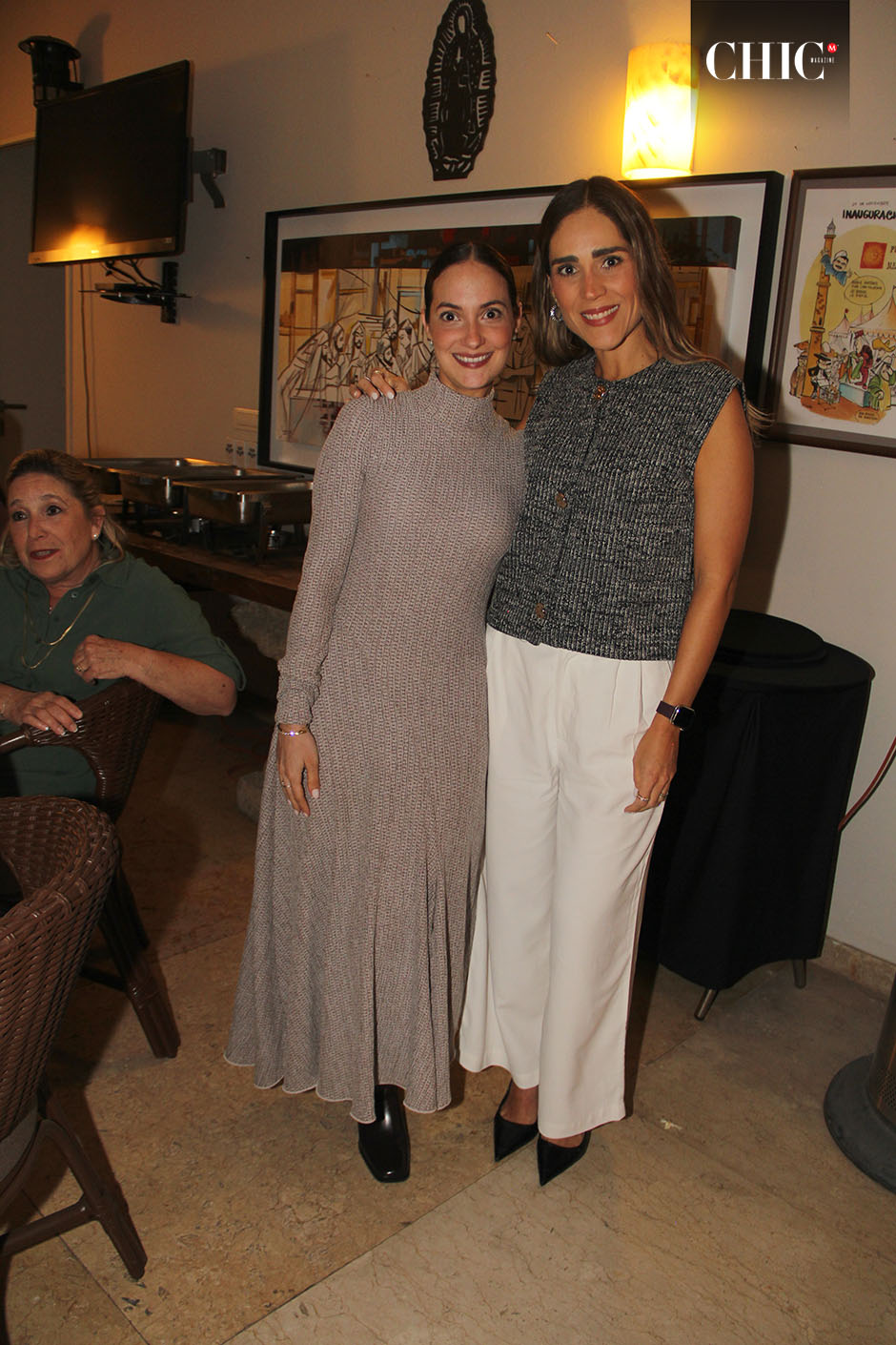 Andrea Castro y Fernanda Alatorre.