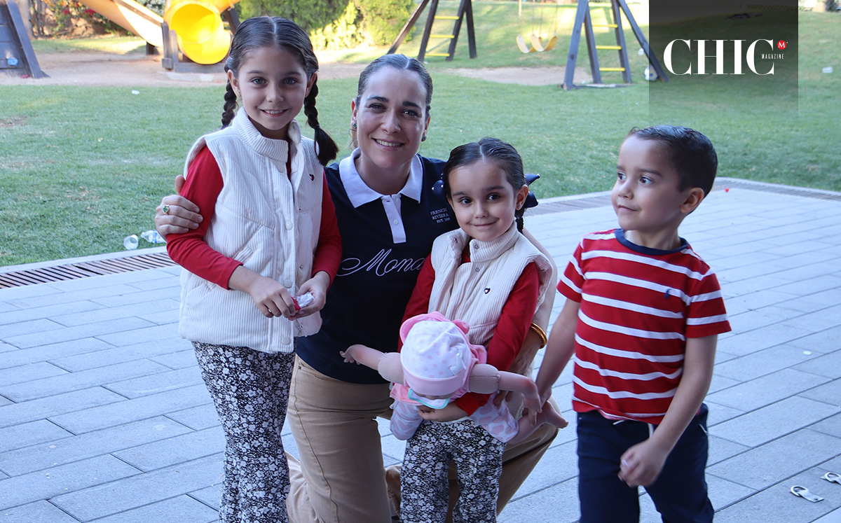Carmen, María, Marisa Tejada y David González