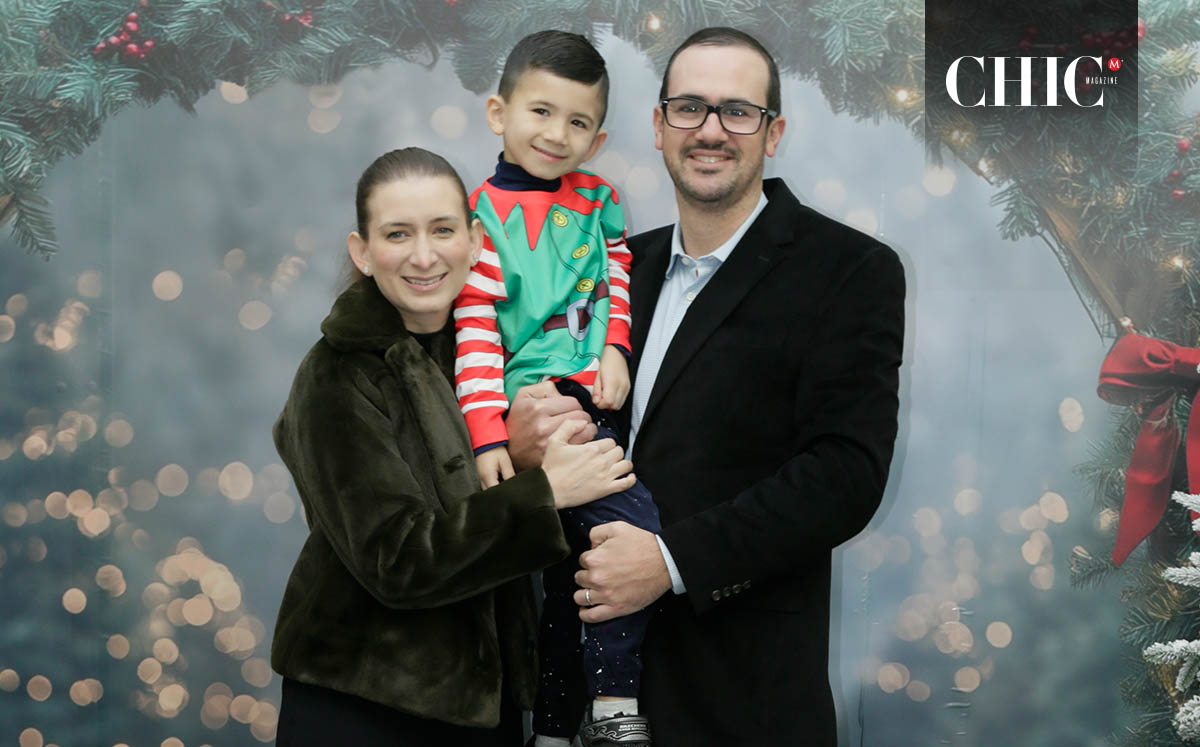 Cristina De León, Alejandro Assad y Alejandro Assad