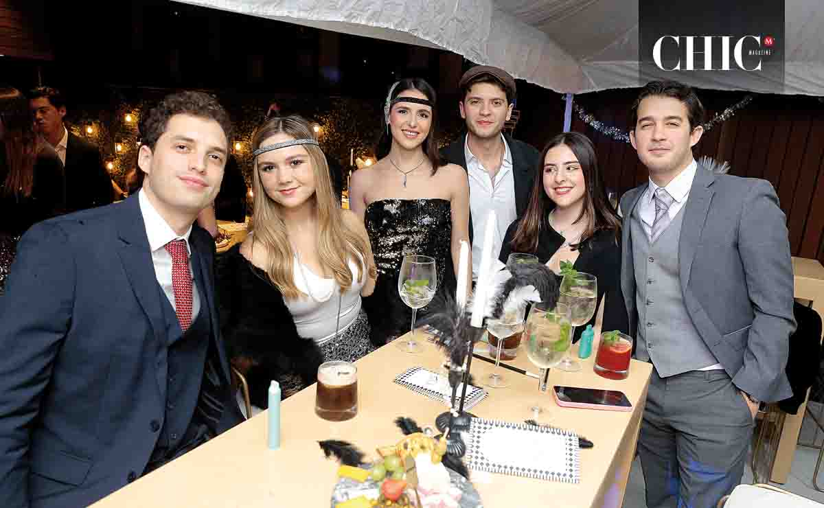 Diego Rodríguez, Isabella Pérez Castro, Gabriel Pons, Luciana Guerra, Miranda De Nigris y Juan Pablo Pons / Fotos: Daniel Saldívar