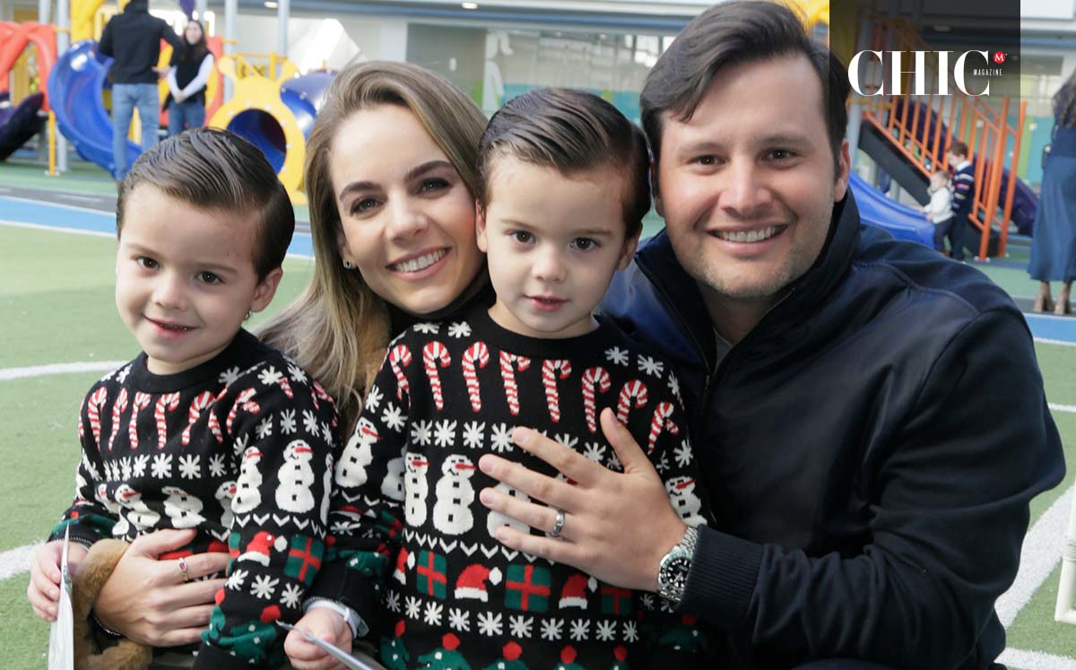 Diego Roel, Valeria Garza de Roel, Marcelo Roel y Adrián Roel