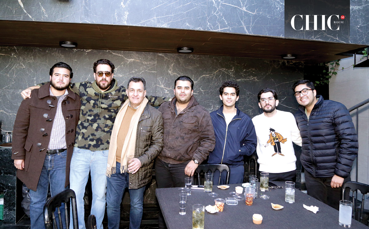 Elías García, Felipe Herrera, Guillermo Iglesias, Jonathan Barriera, Rodrigo Bloch, Carlos Bloch y Pablo López