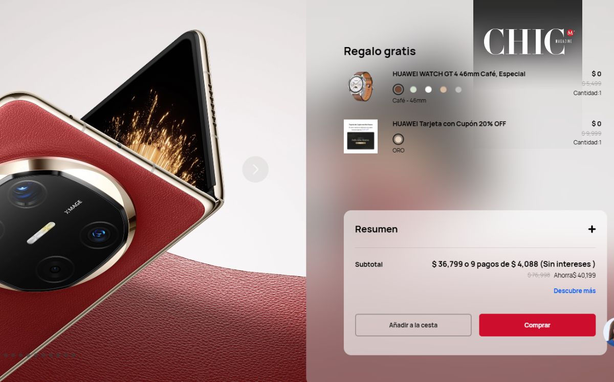 Huawei Mate X6 ha llegado a México (Foto: Huawei)