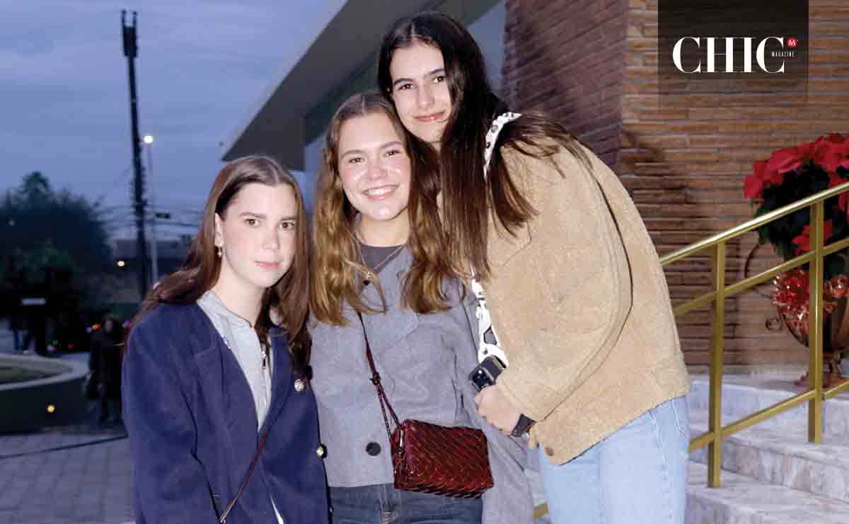 Jimena LaborÍn, María Bastidas y Jimena Castañeda / Fotos: Roberto Alvarado