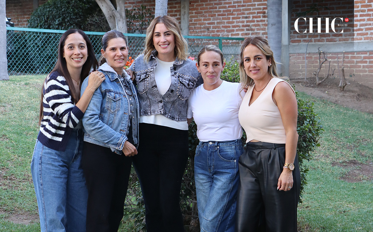 Karina Morquecho, Aracely Aponte, Irazú Ibarguengoytia, Blanca Hurtado y Irazú Hurtado