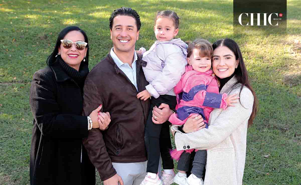 Mireya Montemayor de Pérez-Salinas, Juan Pablo Pérez-Salinas, Arianne Galazini, León Pérez-Salinas y Nina Pérez Salinas / Fotos: Daniel Saldívar