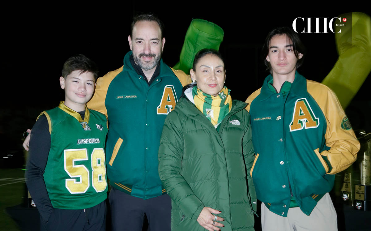 Patrizio Labastida, Jesús Labastida, Maribel Martínez de Labastida y Joaquín Labastida