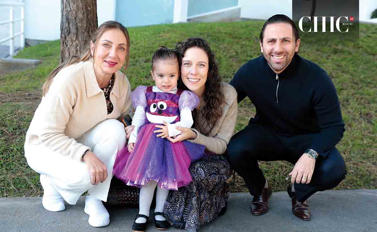 Paty Kalife, Sofía Barrera, Fernanda González y Mario Barrera / Fotos: Daniel Saldívar