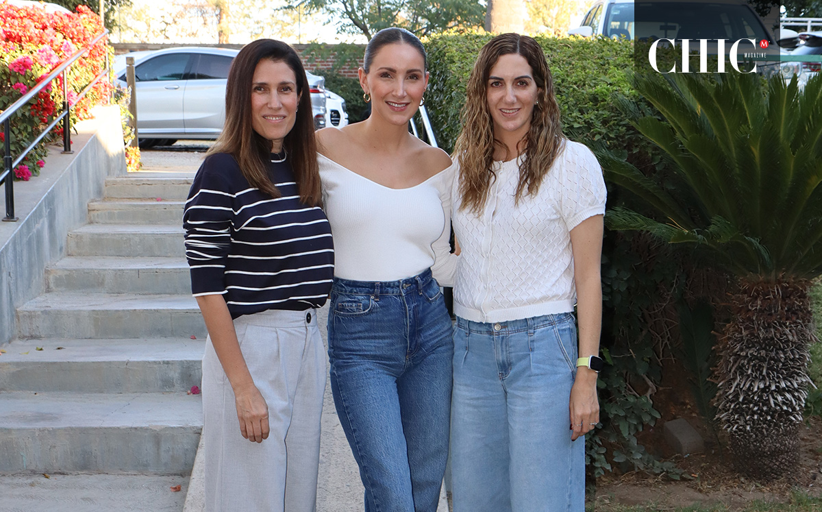 Sandra Valadez, Andrea González y Giselle Marcos