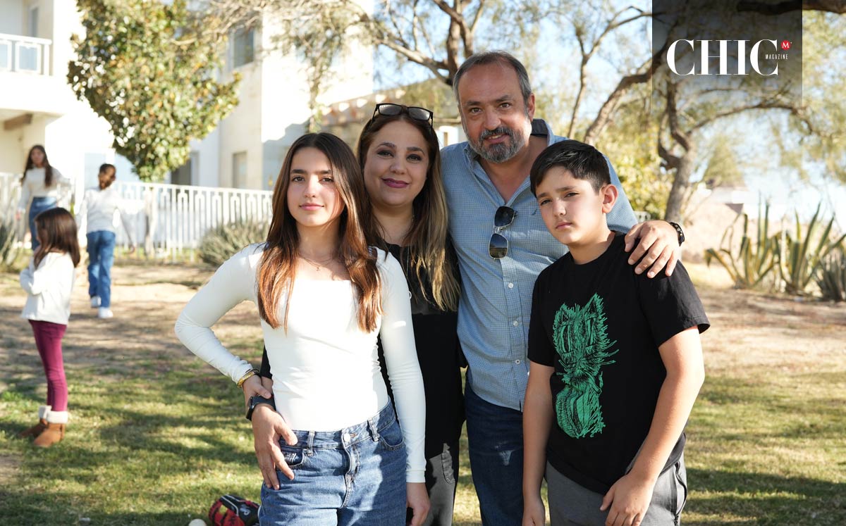 Ivanna, Lorena, Carlos y Andrés