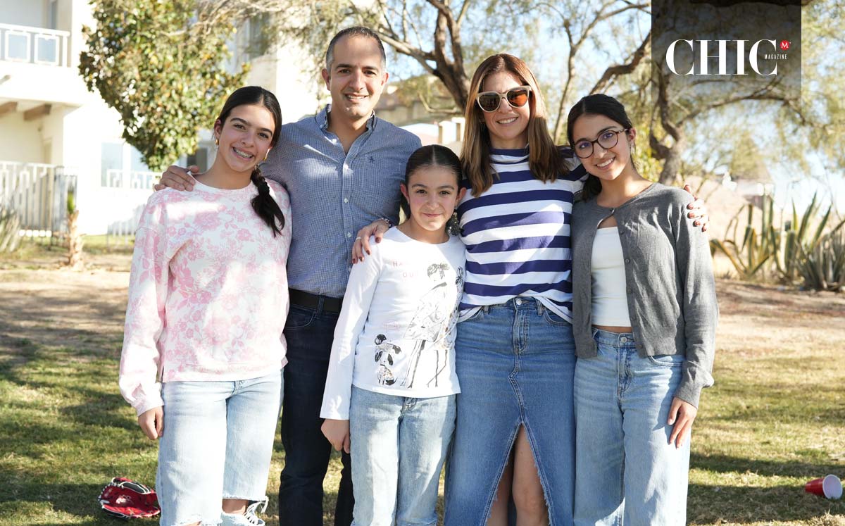Lorena, Félix, Andrea, Loris y Lori