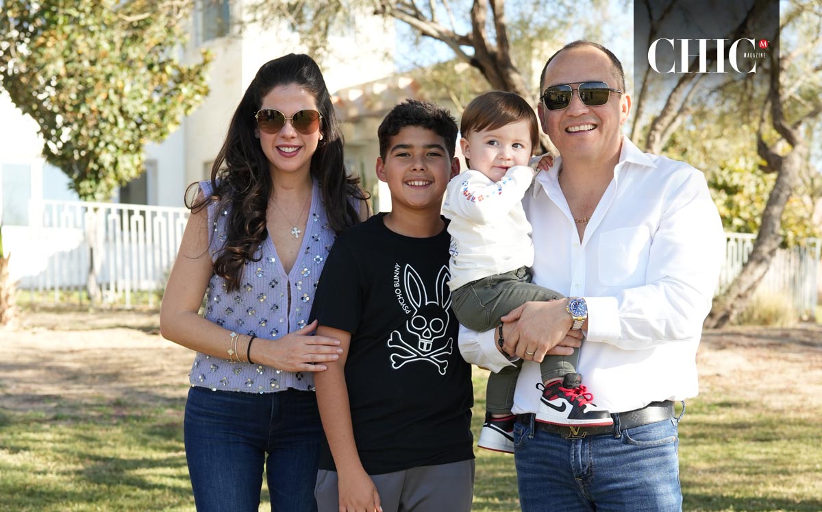 Mariana, Andrés, José Emilio y Jan