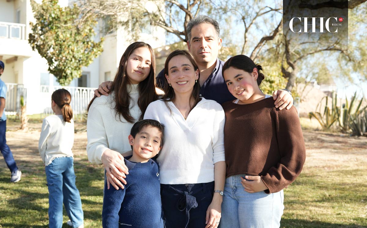 Natalia, Fernando, Isabel, Mariana y Édgar