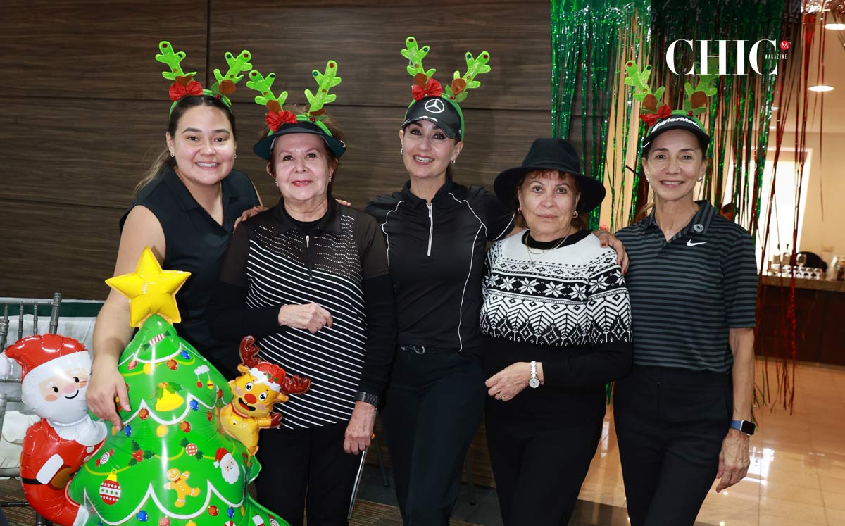 Cristina, Rosy, Mónica, Graciela y Emma