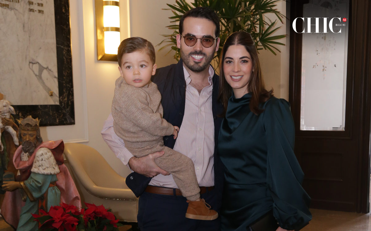 Alexander Cornish, Christian Cornish y Mariana Lugo