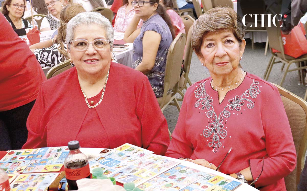 ARMIDA NOCIVE y MONI CAMPOS llegaron puntuales al salón Imperial del Hotel Posada de Tampico