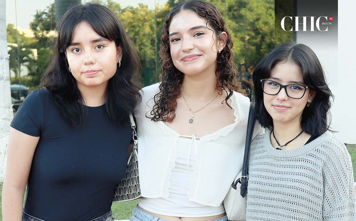 DANNA ÁVILA, MILENA CASTILLO Y ALEJANDRA RIVERA entusiasmadas por vivir Heal The World