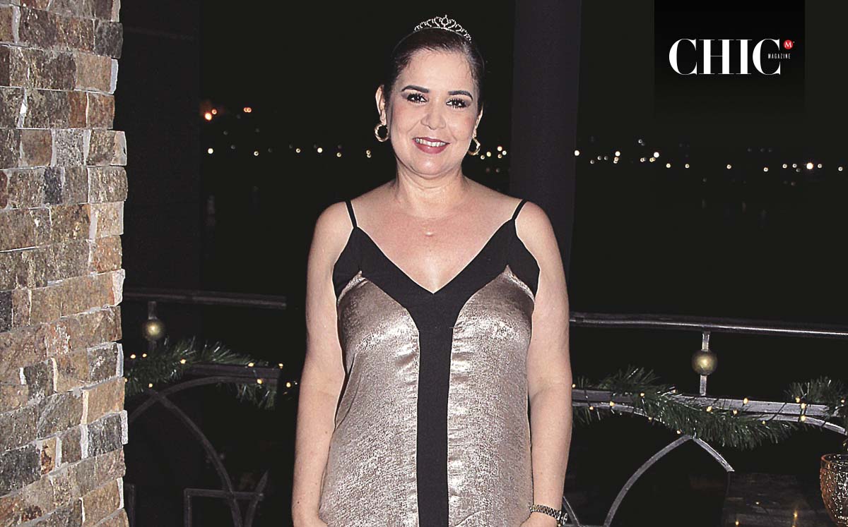 LUCY GUTIÉRREZ nos regaló su mejor sonrisa en el festejo