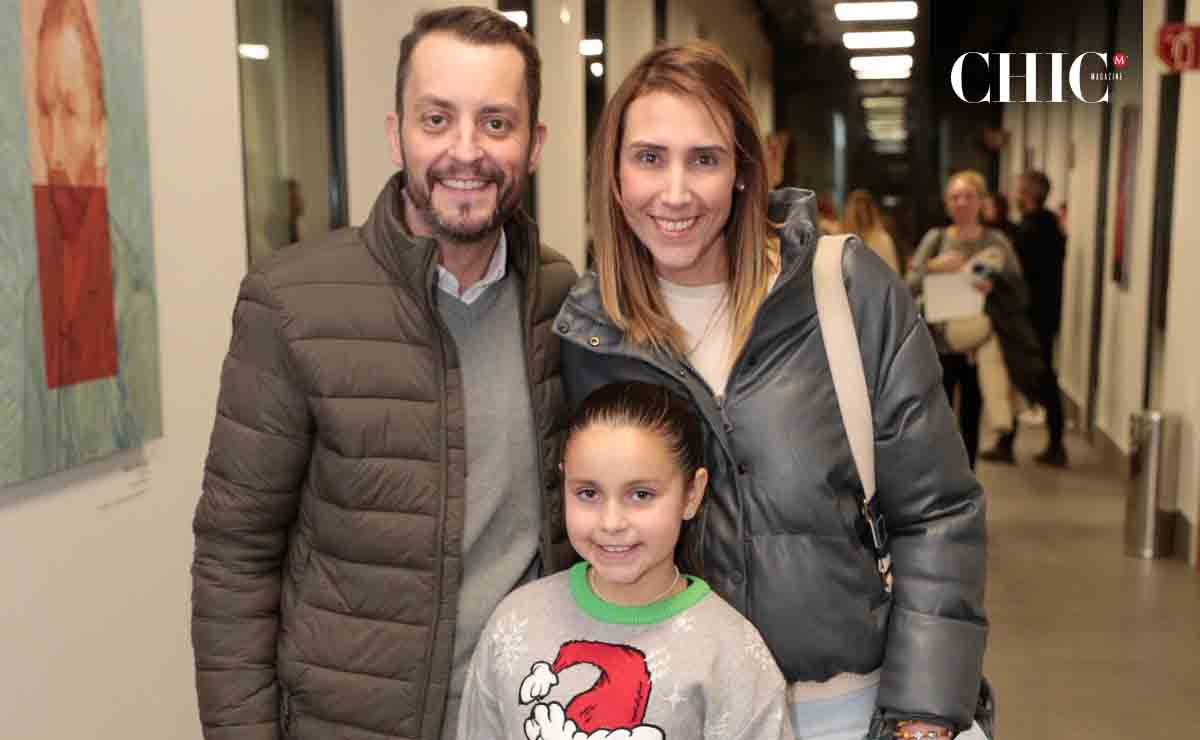 Ricardo Iglesias, Diana Rosendo y Valentina Iglesias / Fotos: Daniel Saldívar