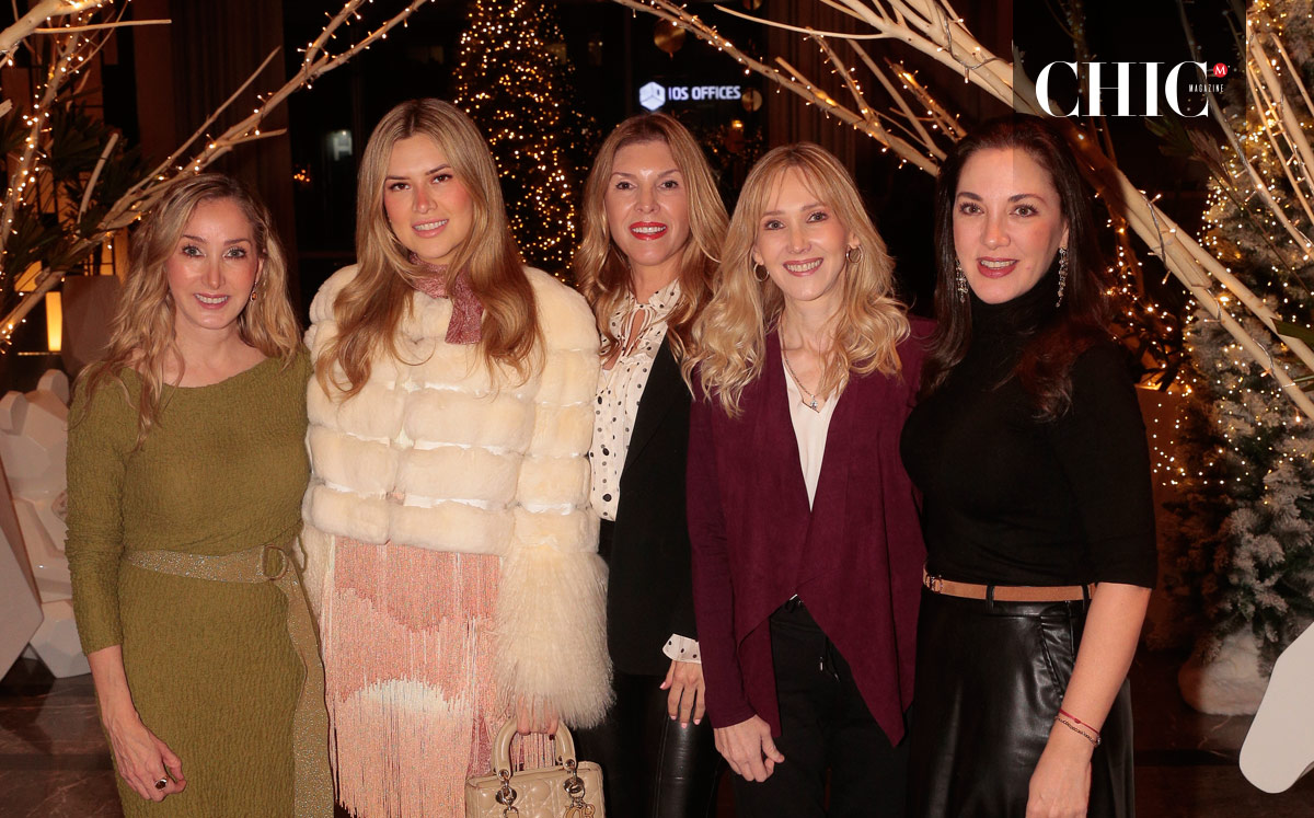 Isamar Gutiérrez de Marroquín, Ale Maltos, Mónica Ferrer, Lorena Gutiérrez de Garza y Magaly Amparán