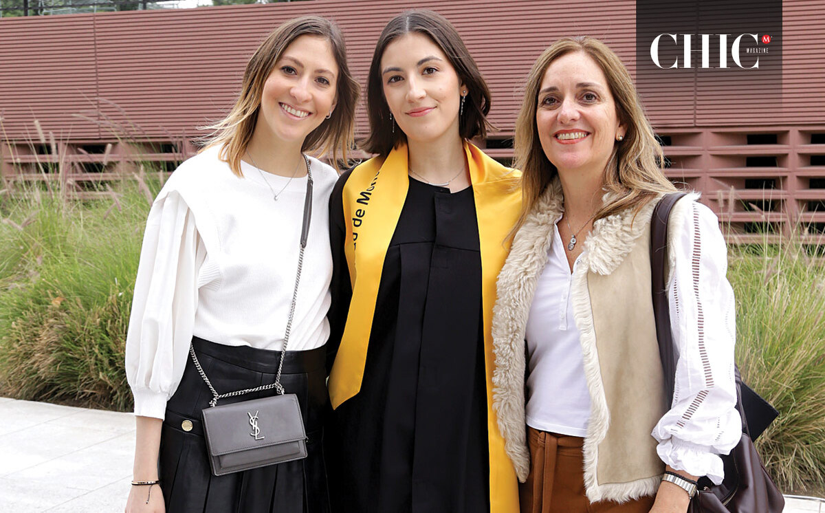 Jimena Morales, Regina Morales y Roberta Martínez