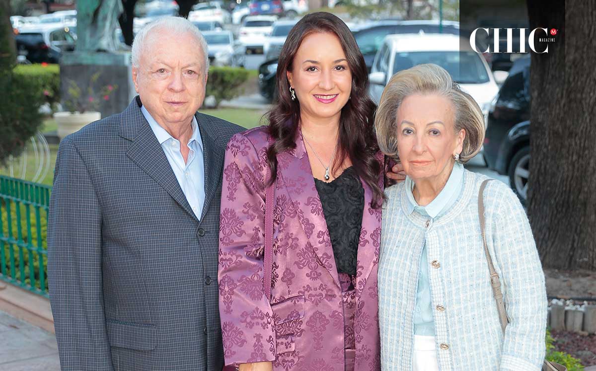 José Inés Martínez, Ana Patricia Villarreal y Patricia Villarreal