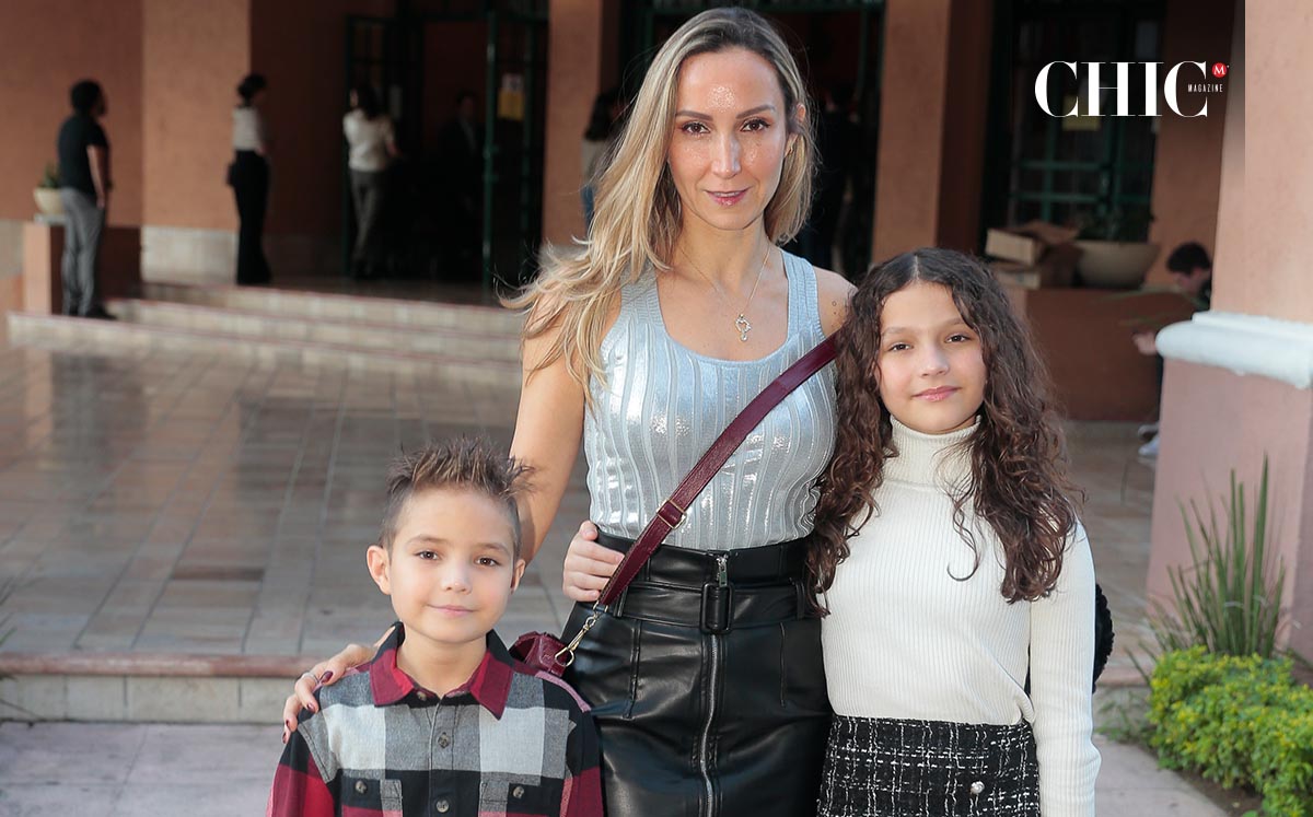 Lorena Cavazos, José Luis González y Rebeca González