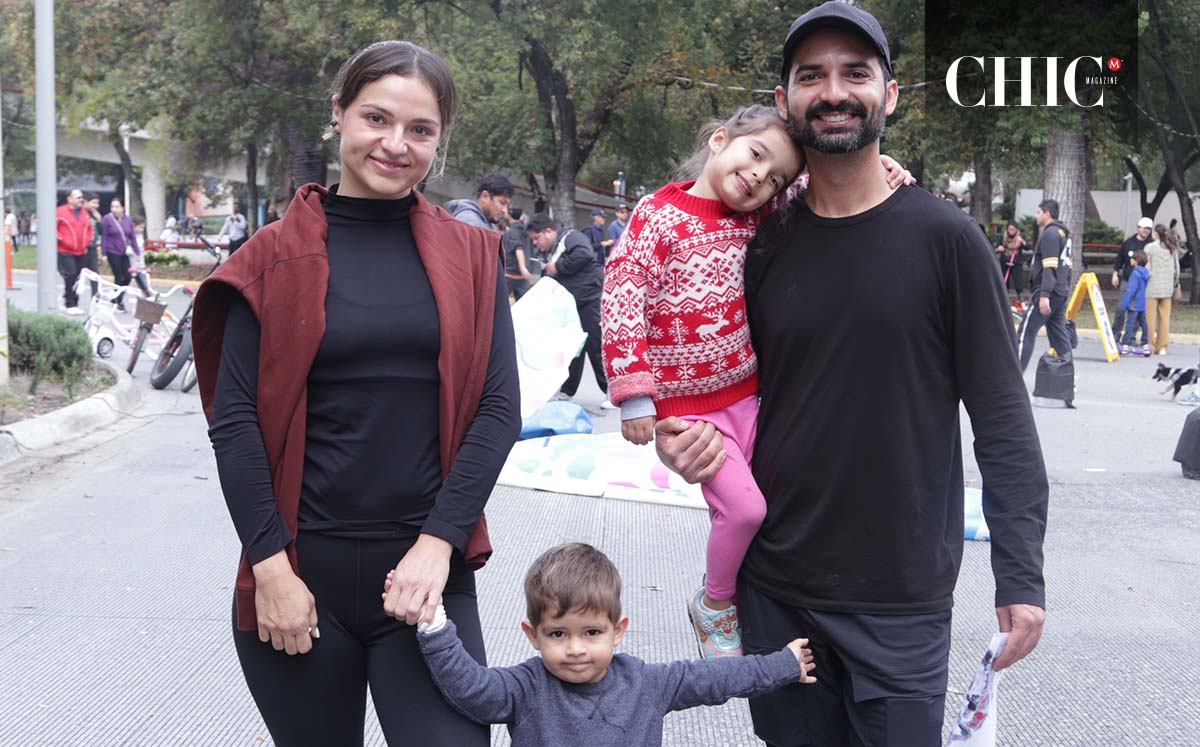 Victoria Montemayor, Jorge Garza, Victoria Garza y Eugenia Garza