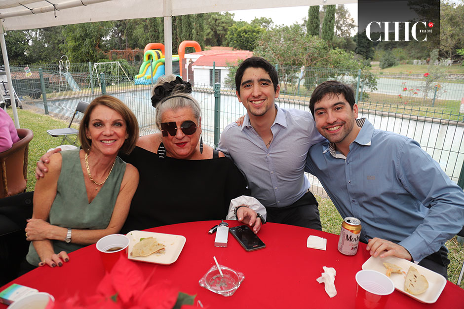 Claudia González, Miren Gea, Santiago Tenorio y José Eduardo Tenorio