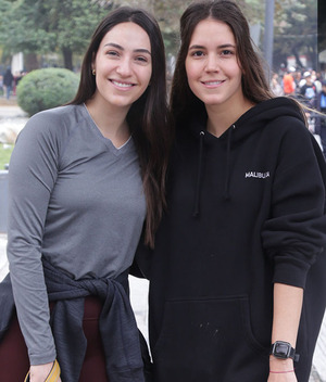 Claudia Scala y Miriam Baumann