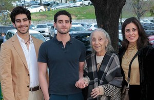 drigo Lozano, Adrián Lozano, Maruca Hernández, Magda Hernández y Everardo Lozano