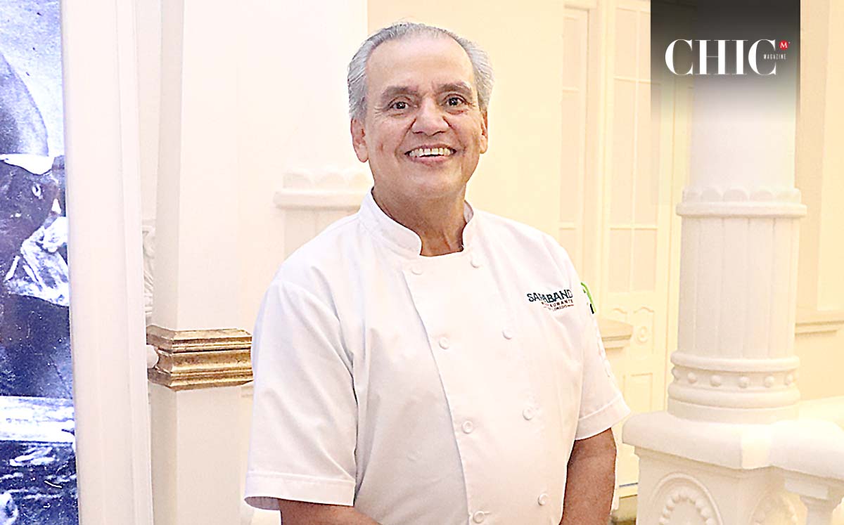 El chef CLAUDIO LOREDO presentó cada platillo en la segunda edición de Noches de Museo