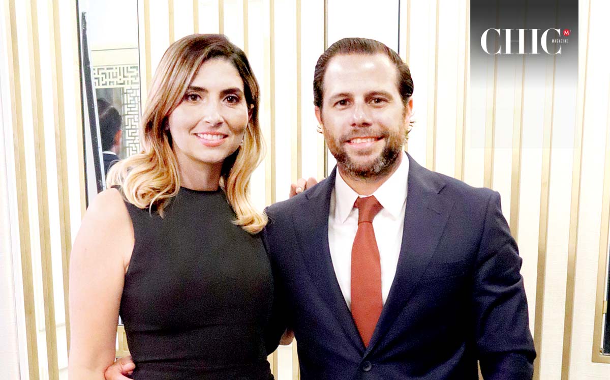 ANA SILVIA GARCÍA Y JOSÉ GERARDO SIERRA felices en el evento