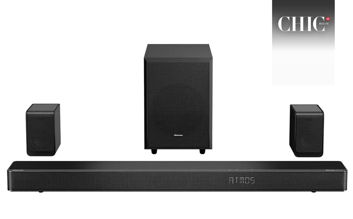 Así se ve la barra de sonido Hisense 5.1.2 Canales + Subwoofer Inalámbrico  (Foto: Costco)