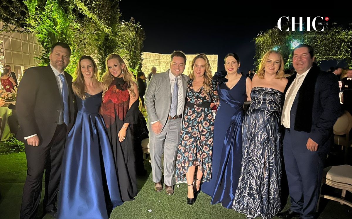 Jorge Martínez, Elisa Garza Zambrano, Sandra Lubert de Tapia, Diego Moreno, Mónica Cortez, Alyne Tapia, Jessica Benavides y Miguel Margain / Cortesía