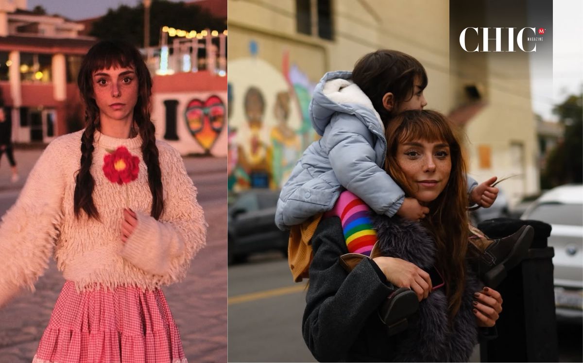 La pequeña hija de Natalia Téllez tiene un gran parecido a la madre de la actriz (Instagram)