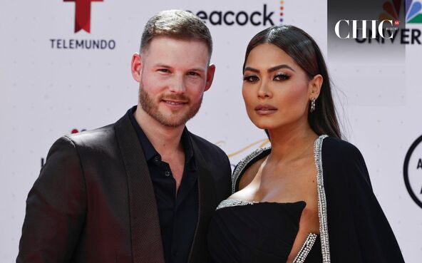 Andrea Meza deslumbra con su vestido de novia (Getty Images)