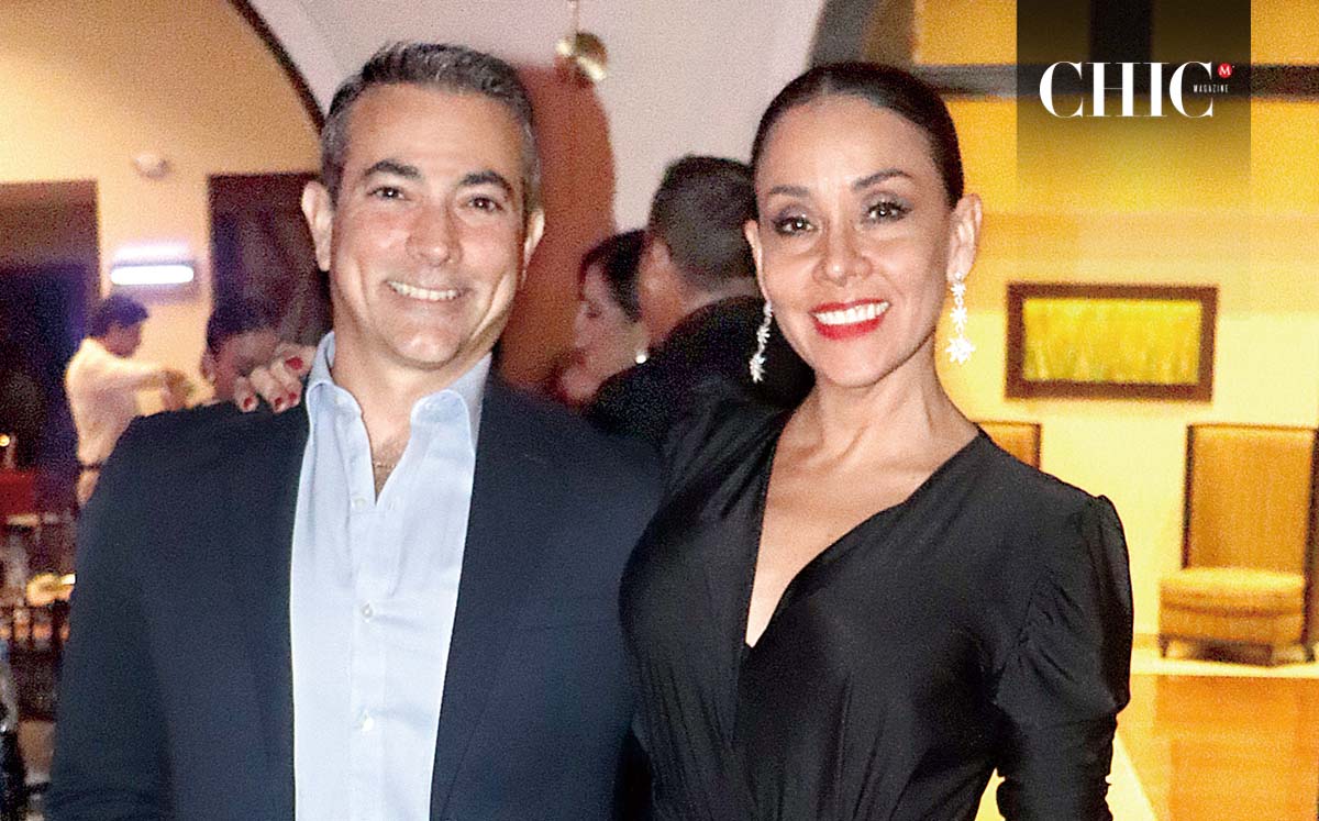 CÉSAR REYES Y GLORIA ALFARO celebraron el Año Nuevo en el Club Campestre Tampico